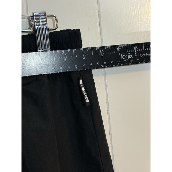 Obermeyer Cannon Pants Mens Sz. Medium Black Nylon Ski Snow Waterproof Shell - Picture 5 of 8